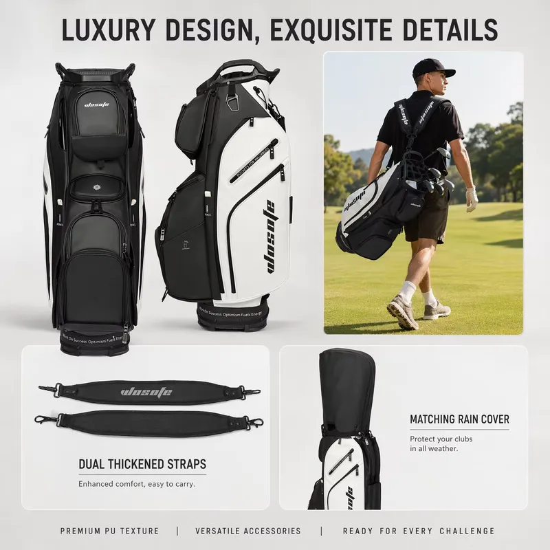 Borsa da Golf Wosofe a 14 Scom - Golf Bag Stand Cart recensione e prezzo